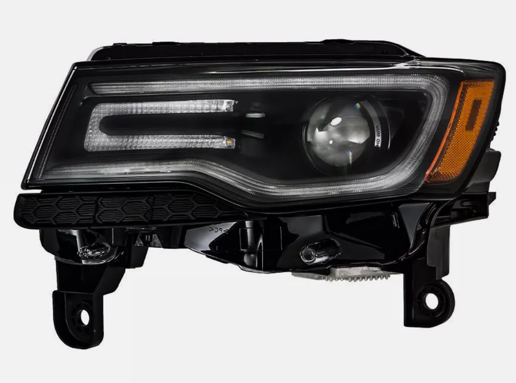 ფარი G.CHEROKEE 2016-2021 წინა მარცხენა (შიდა მხარე შავი, ციმციმა ყვითელი)